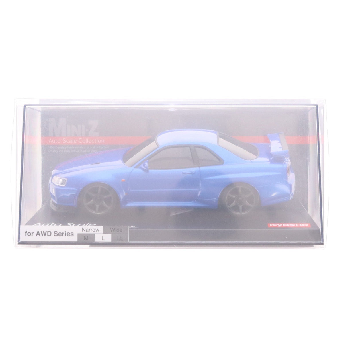 【中古即納】[RC] オートスケールコレクション ASC MA020 日産 スカイラインGT-R R34 V.specIIニュル メタリックブルー ラジコン用アクセサリ(MZP487MB) 京商(20260627)