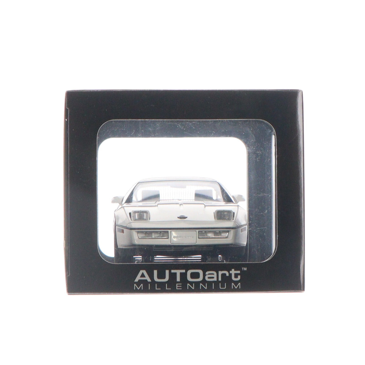 【中古即納】[MDL] 1/18 シボレー コルベット 1986 ホワイト 完成品 ミニカー(71243) AUTOart(オートアート)(20120913)