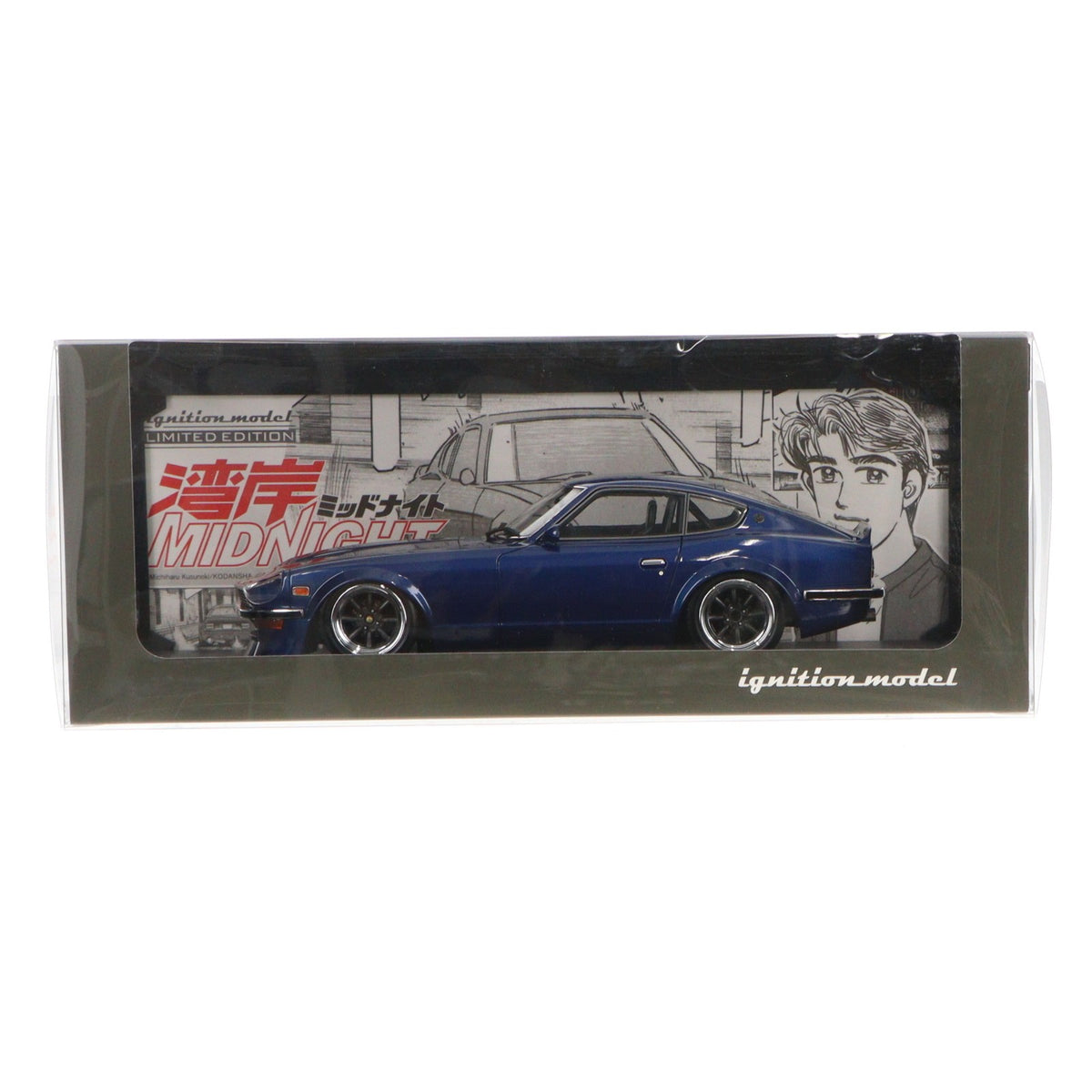 【中古即納】[MDL] 1/18 NISSAN Fairlady Z(フェアレディZ) (S30) Blue(ブルー) 湾岸MIDNIGHT Devil's Z 完成品 ミニカー(IG3592) ignition model(イグニッションモデル)(20251231)
