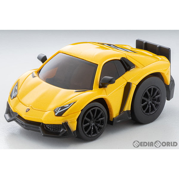 【中古即納】[MDL] チョロQzero Z-75a ランボルギーニ アヴェンタドール 50° アニバサリオ(黄) 完成品 ミニカー(314080) TOMYTEC(トミーテック)(20210821)