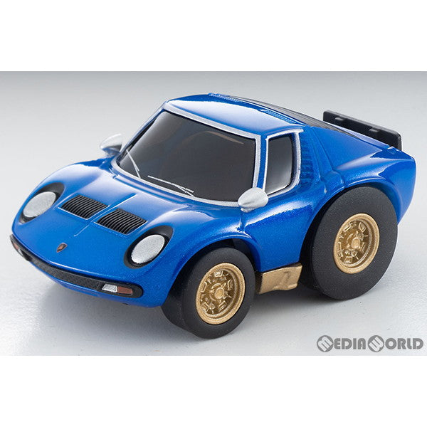 【中古即納】[MDL] チョロQzero Z-73b ランボルギーニ ミウラSV(青) 完成品 ミニカー(314059) TOMYTEC(トミーテック)(20210911)
