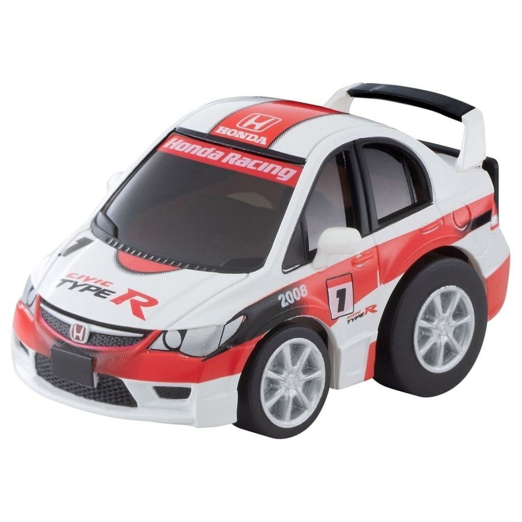 【中古即納】[MDL] チョロQzero Z-63d ホンダ シビック タイプR(FD2) ワンメイクレース仕様 完成品 ミニカー(328575) TOMYTEC(トミーテック)(20241109)
