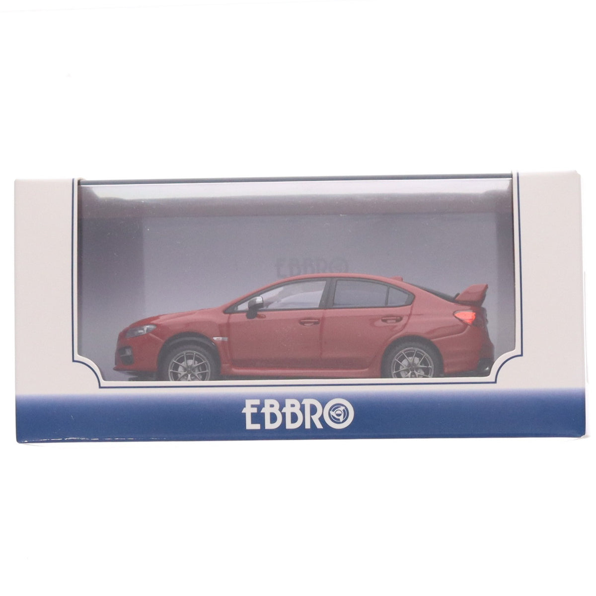 【中古即納】[MDL] 1/43 SUBARU WRX STI 2014(レッド) 完成品 ミニカー(45313) EBBRO(エブロ)(20160619)
