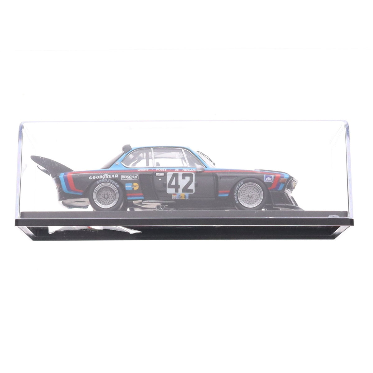 【中古即納】[MDL] (単品) 1/43 BMW 3.5CSL 1976 ル・マン24時間レースカーコレクション 13 同梱品 完成品 ミニカー アシェット・コレクションズ・ジャパン(20190313)