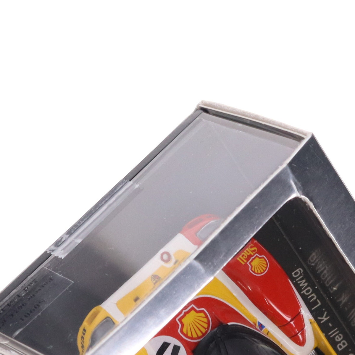 【中古即納】[MDL] 1/43 Porsche(ポルシェ) 962C Shell 2nd Le Mans 1988 D.Bell - K.Ludwig - H-J.Stuck #17 完成品 ミニカー(S0901) SPARK(スパーク)(20060331)
