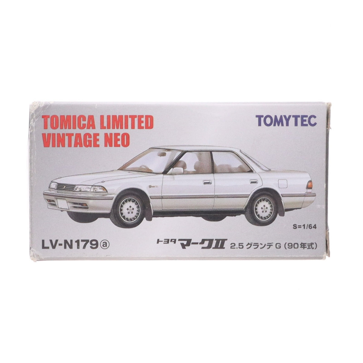 【中古即納】[MDL] トミカリミテッドヴィンテージ NEO TLV-N179a トヨタ マークII 2.5グランデG(白) 1/64 完成品 ミニカー TOMYTEC(トミーテック)(20190309)