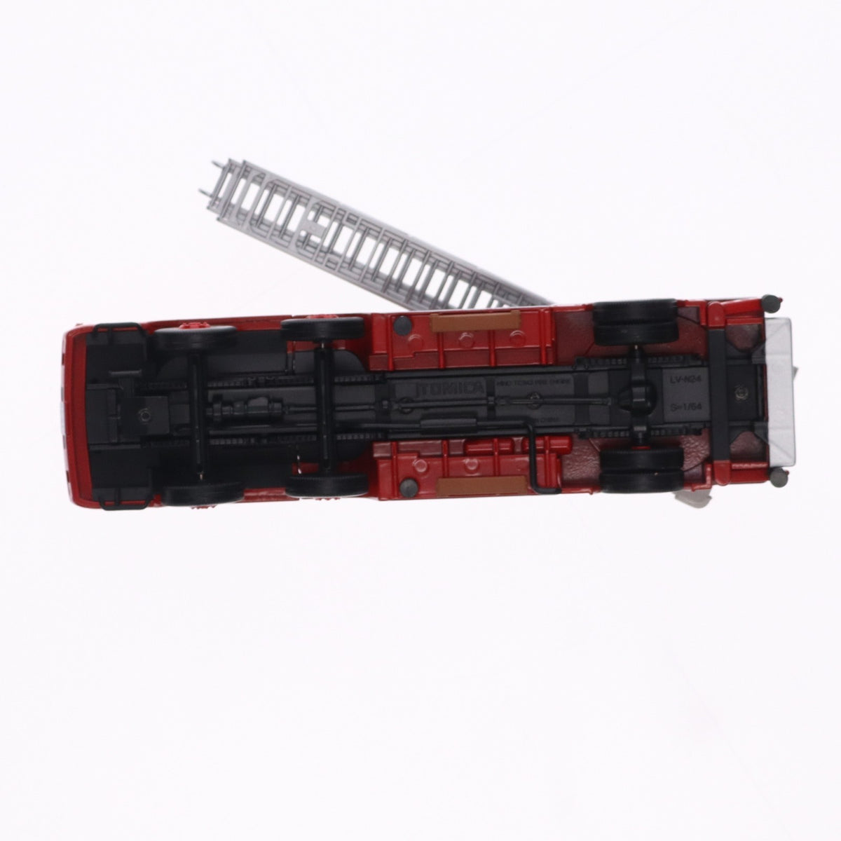 【中古即納】[MDL] トミカリミテッドヴィンテージ NEO 1/64 TLV-N24a 日野 TC343型 はしご付消防車 80年式 田原市消防本部(レッド) 完成品 ミニカー(222149) TOMYTEC(トミーテック)(20091218)