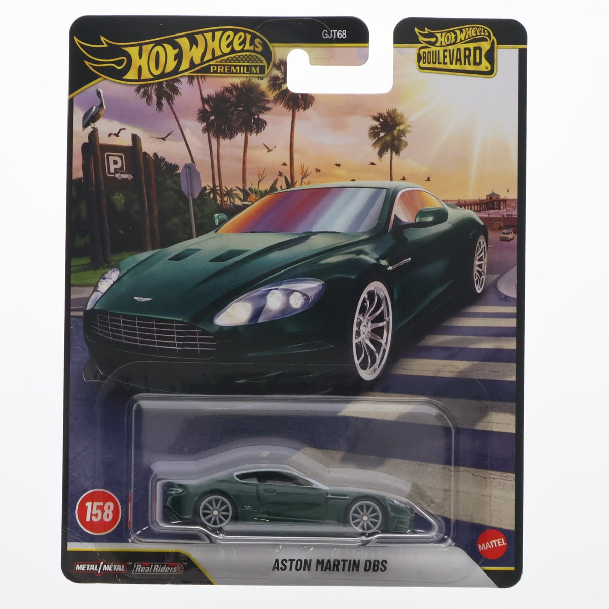 【中古即納】[MDL] Hot Wheels(ホットウィール) ブールバード No.158 1/64 ASTON MARTIN(アストンマーティン) DBS 完成品 ミニカー(JHW36-9866) マテル(20261003)