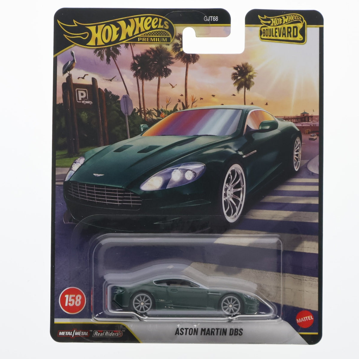 【中古即納】[MDL] Hot Wheels(ホットウィール) ブールバード No.158 1/64 ASTON MARTIN(アストンマーティン) DBS 完成品 ミニカー(JHW36-9866) マテル(20261003)