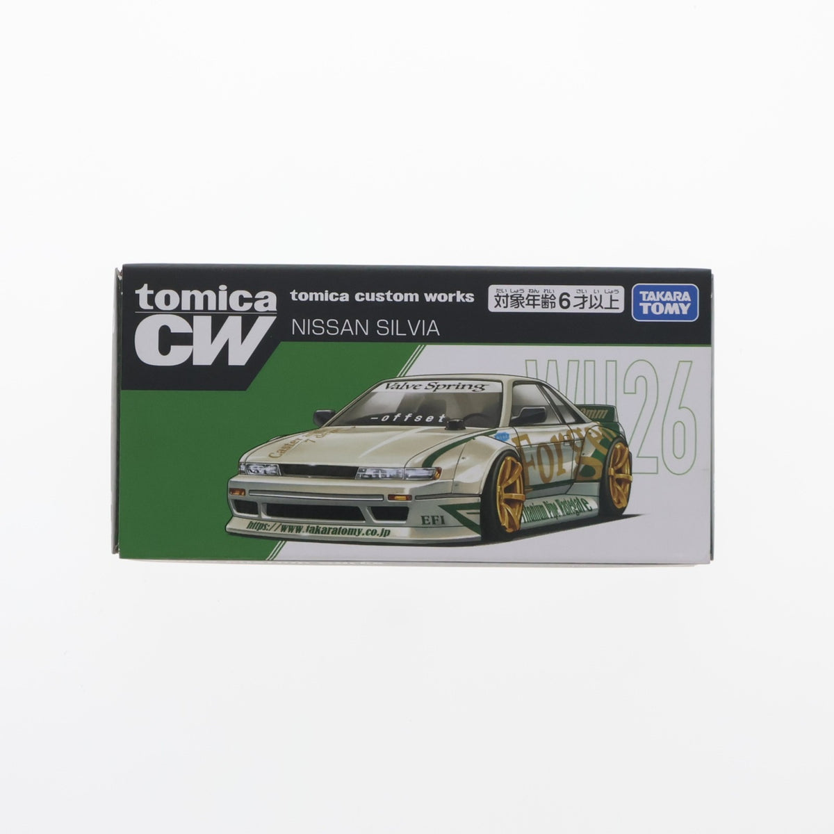 【中古即納】[MDL] トミカプレミアム tomica custom works WH26 NISSAN SILVIA(シルビア) 完成品 ミニカー タカラトミー(20260919)