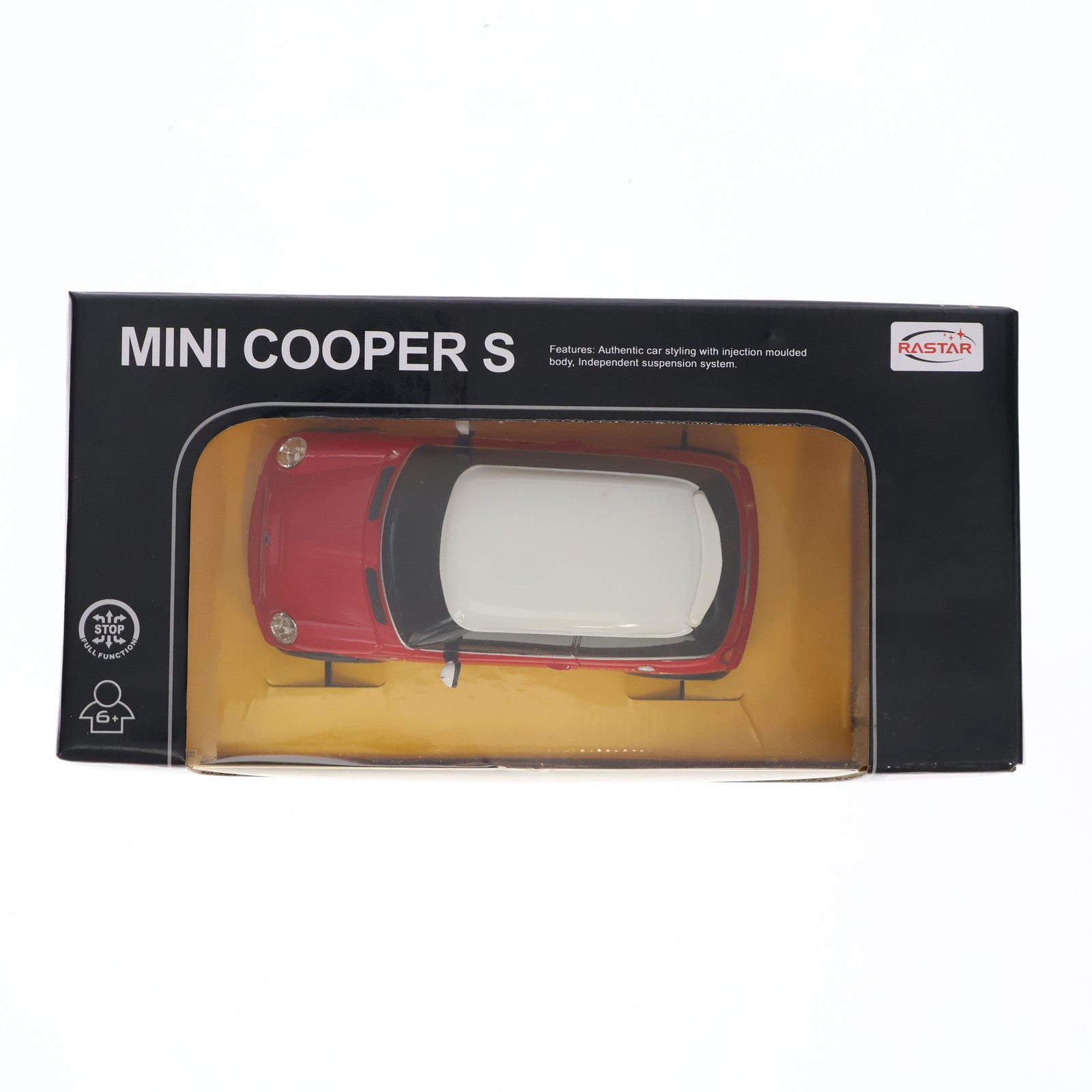 【中古即納】[RC] R/C 1/24 MINI COOPER S(クーパーS) レッド ラジコン RASTAR(ラスター) /ワイ・エス・エヌ(20211231)