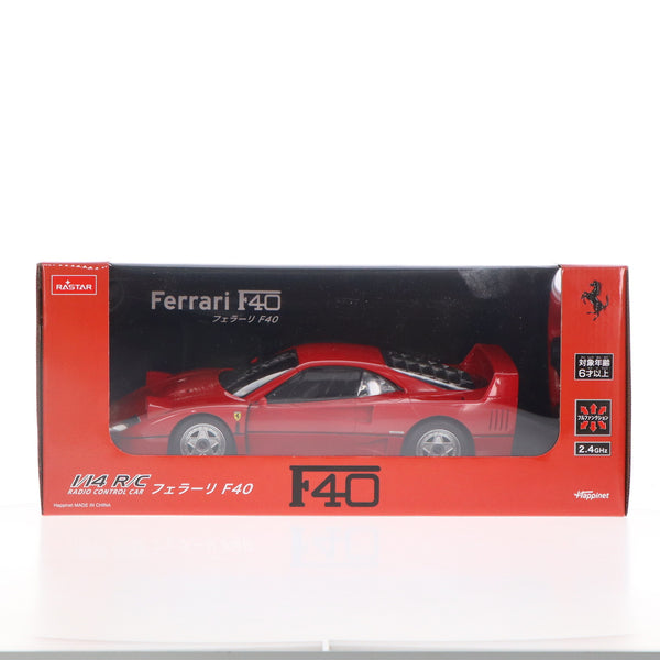 中古即納】[RC]1/14 R/C フェラーリ F40(レッド) 2.4GHz仕様 ラジコン RASTAR(ラスター)/ハピネット