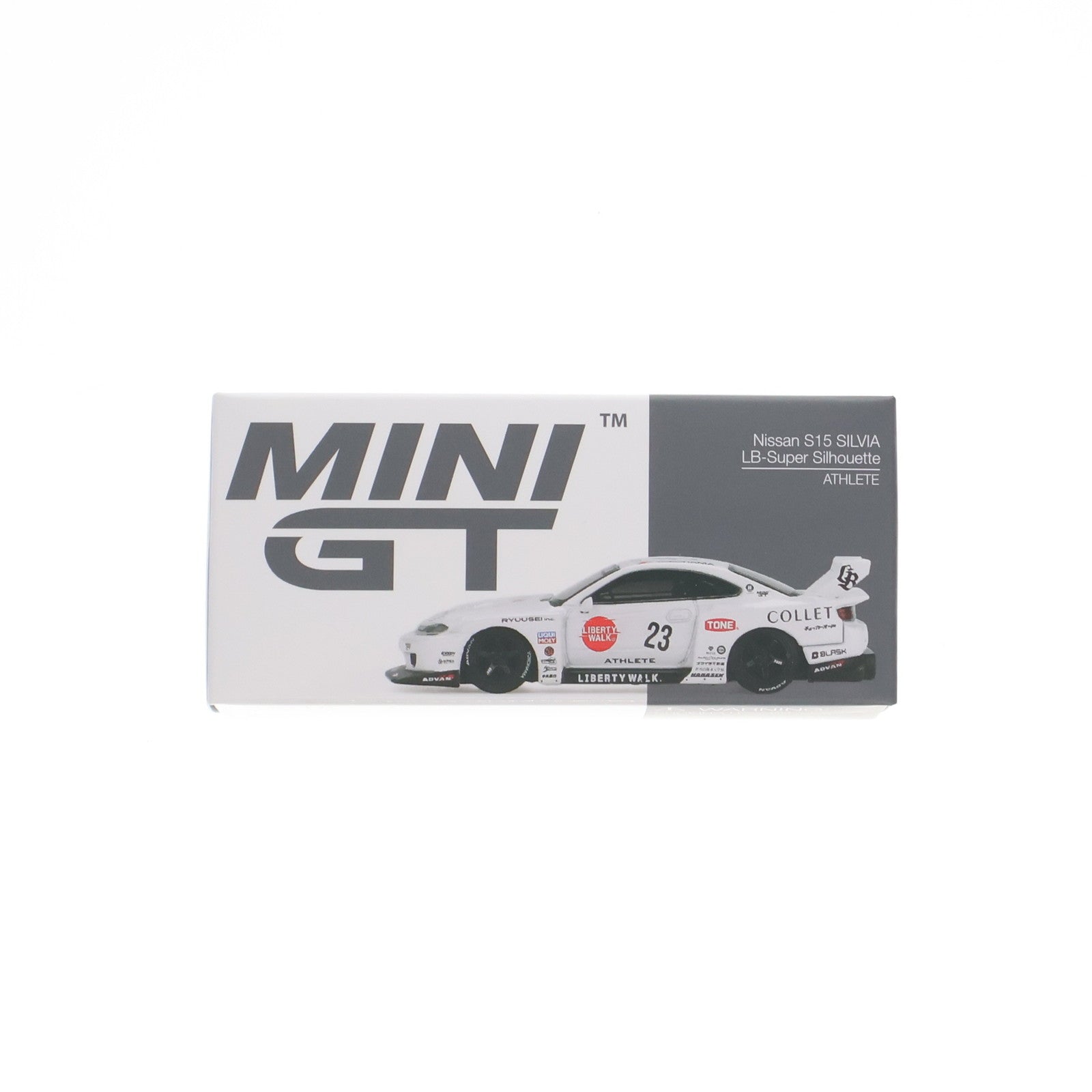 【中古即納】[MDL] ミニGTシリーズ 1/64 Nissan LB-Super Silhouette シルビア S15 ATHLETE(右ハンドル) 完成品 ミニカー(MGT01054-R) TSM(トゥルースケールミニチュアズ)(20251108)