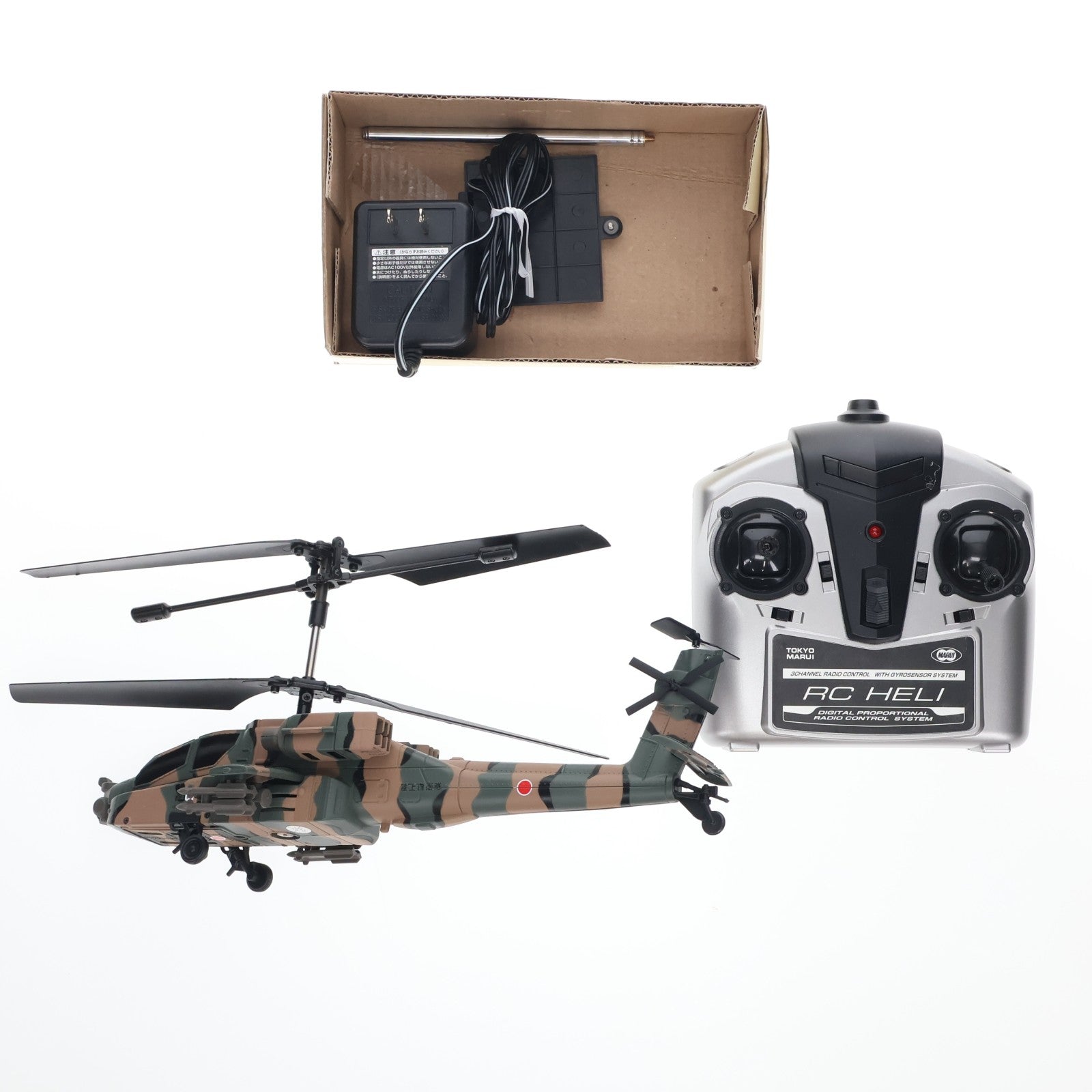 【中古即納】[RC] RCミリタリーヘリ アパッチ 陸上自衛隊仕様 ラジコン(MBH-02) 東京マルイ(20120915)