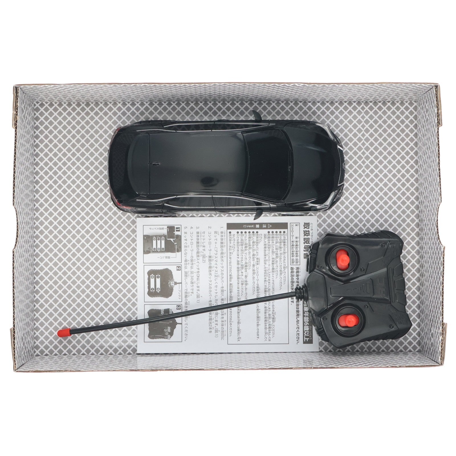 【中古即納】[RC] LEXUS(レクサス) RX 300 F SPORT(ブラック) 27MHz仕様 ラジコン(AHR3166) ピーナッツクラブ(20201231)