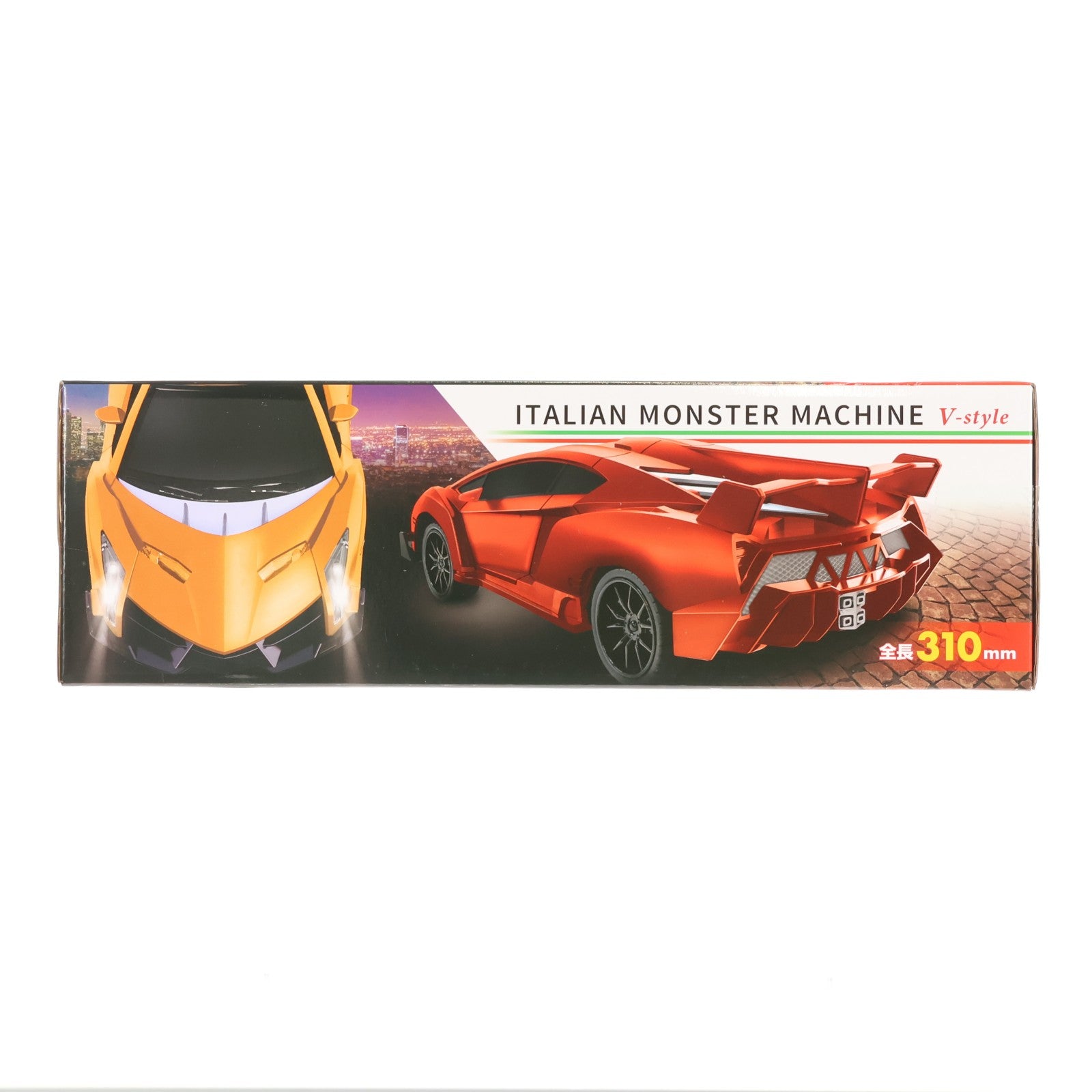 【中古即納】[RC] ITALIAN MONSTER MACHINE V-style(レッド) 27MHz仕様 ラジコン(AHR1943) ピーナッツクラブ(20211231)