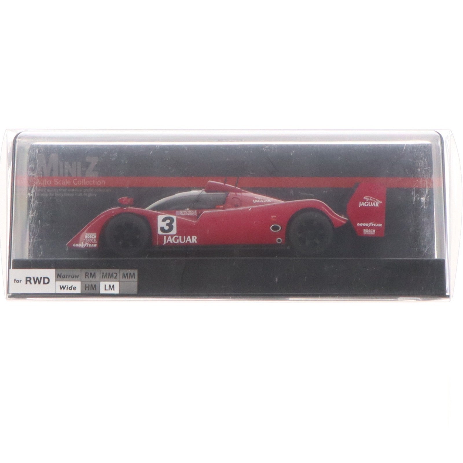 【中古即納】[RC] オートスケールコレクション ASC MR04W-LM JAGUAR(ジャガー) XJR-14 No.3 Winner MONZA 1991 ラジコン用アクセサリ(MZP348MO) 京商(20260228)