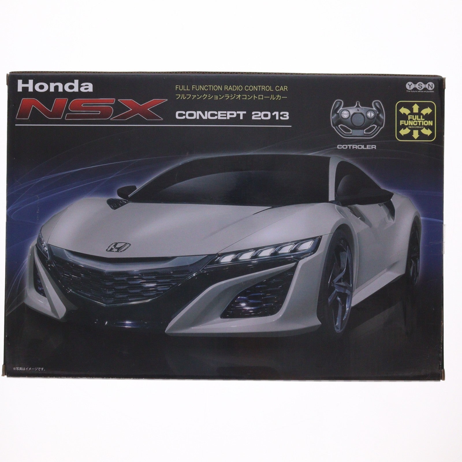 【中古即納】[RC] HONDA NSXコンセプト2013(シルバー) 27MHz仕様 フルファンクションラジオコントロールカー ラジコン(ASL-1852) ワイ・エス・エヌ(19991231)