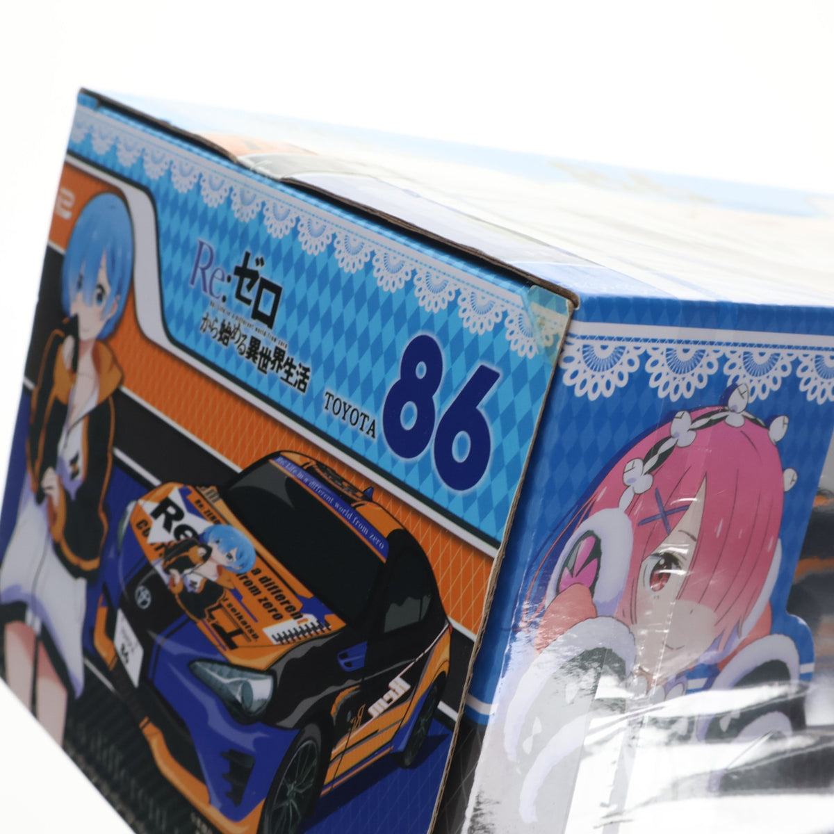 【中古即納】[RC] 1/18 TOYOTA 86 REM(オレンジ×ブルー) Re:ゼロから始める異世界生活 VEHICLE TOY SERIES 27MHz仕様 ラジコン プライズ ブレイク(20211231)