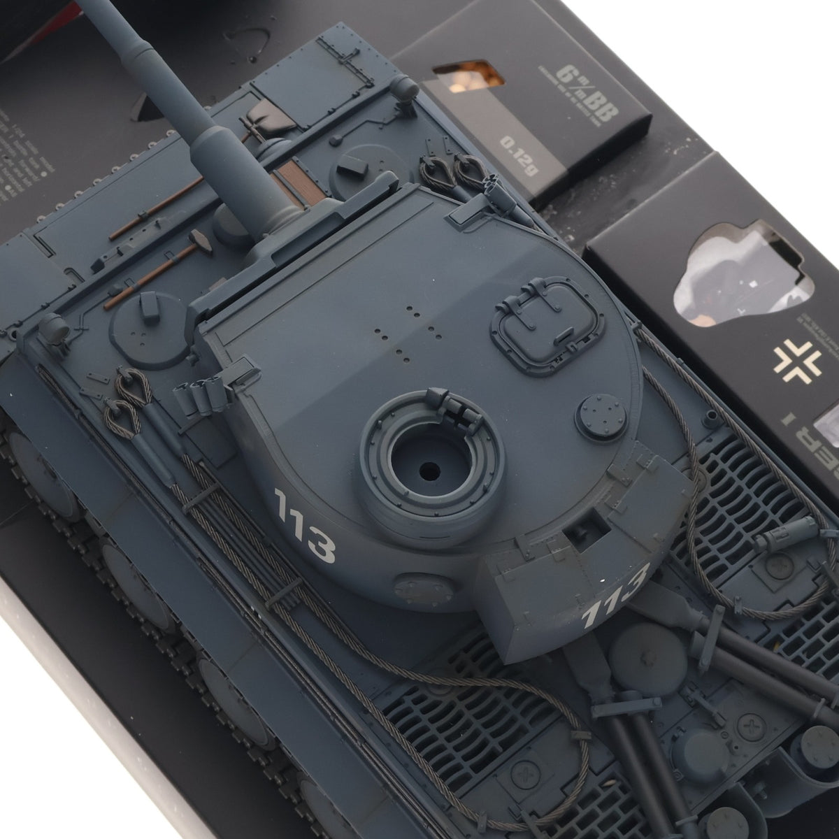 【中古即納】[RC] RCバトルタンクシリーズ 1/24 ドイツ重戦車 タイガーI 初期型 27.095MHz仕様(バンド3) ラジコン(BT-5) 東京マルイ(20041231)