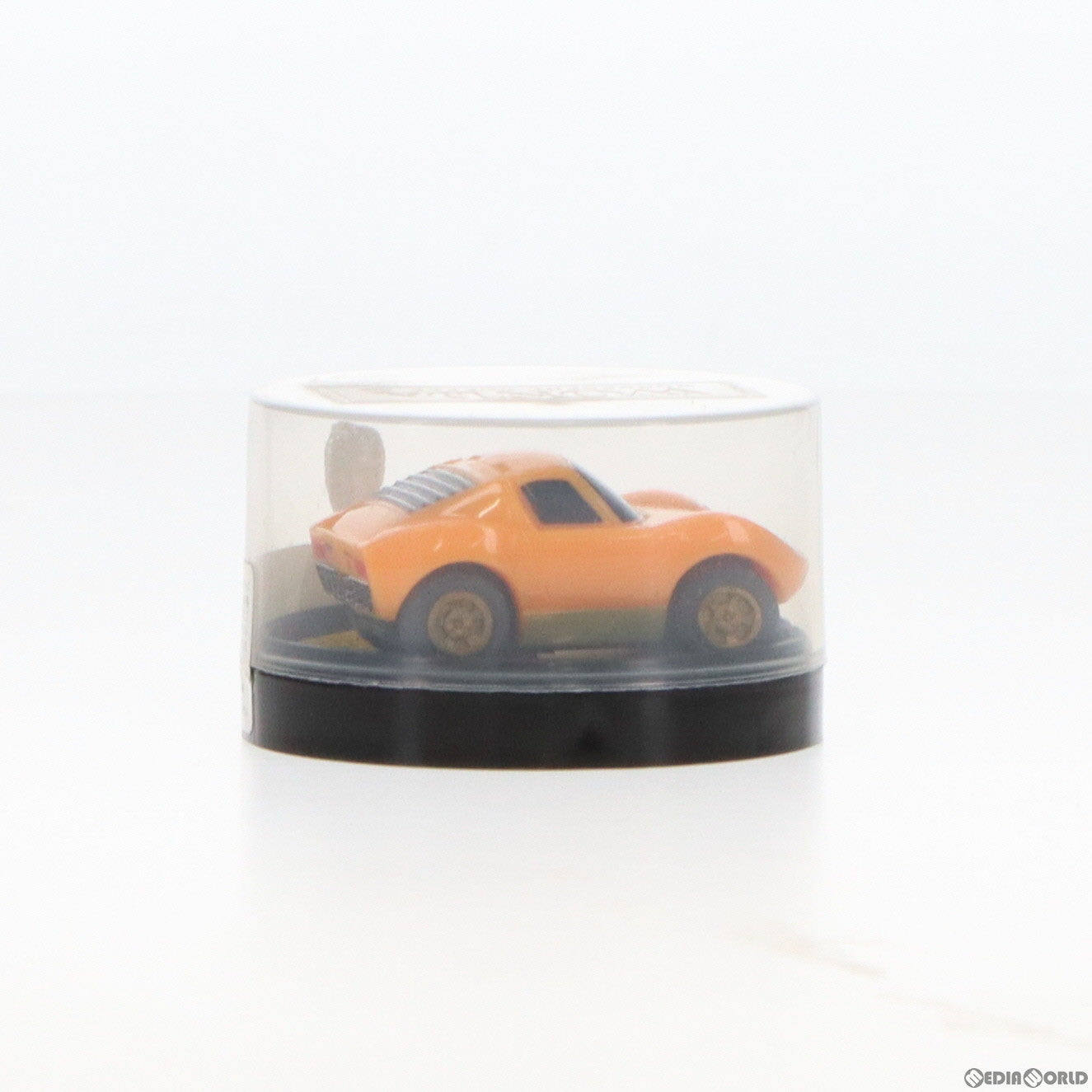 【中古即納】[MDL] 2.ランボルギーニ・ミウラ(オレンジ) ワンダ 金の微糖 ワンダフル商事 唐沢部長セレクト 甦る名車COLLECTION! 第1弾 2010年キャンペーン品 完成品 ミニカー アサヒ飲料(20101231)