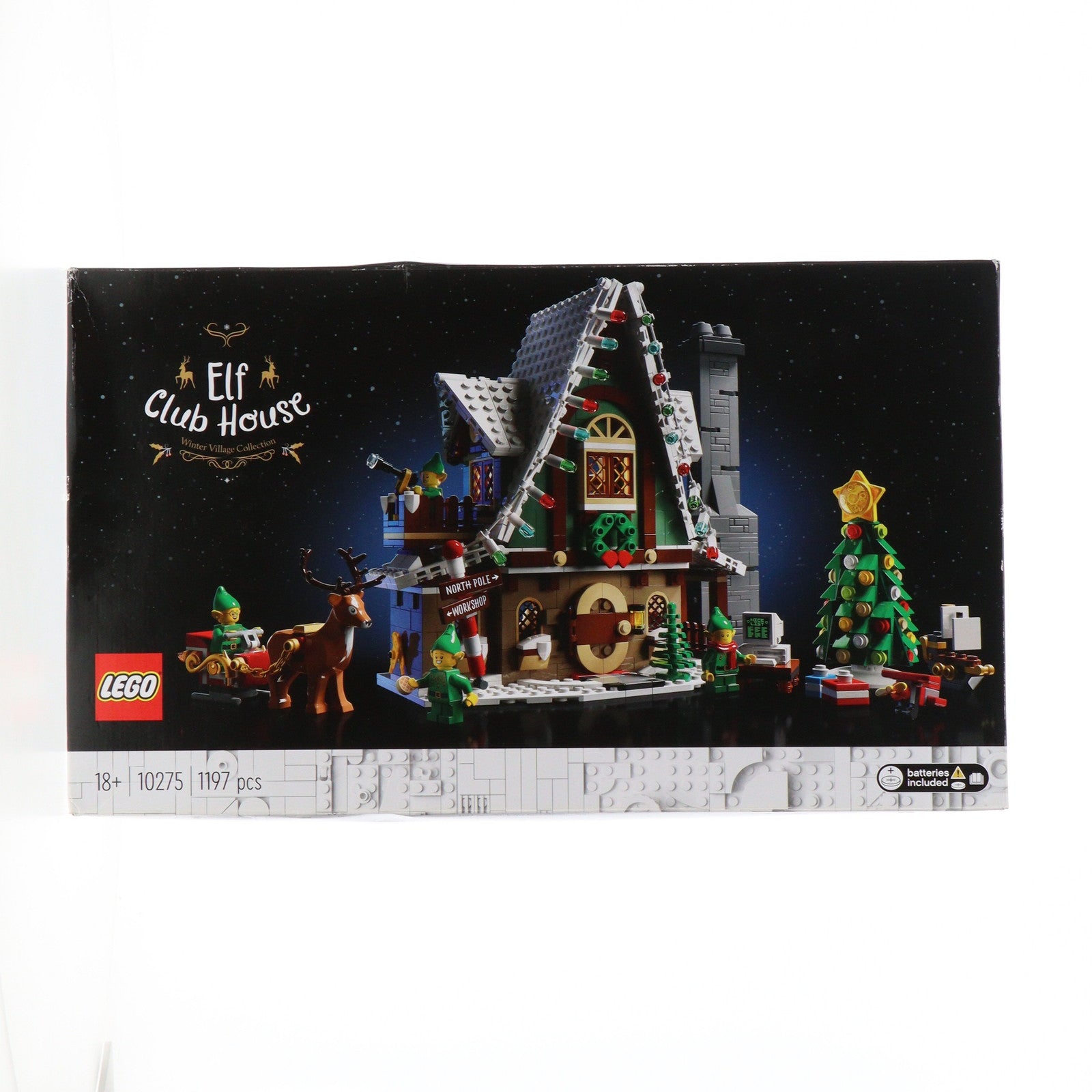 【中古即納】[TOY] LEGO Icons(レゴ アイコン) Elf Club House(エルフのクラブハウス) 組立トイ(10275) LEGO(レゴ)(20211231)