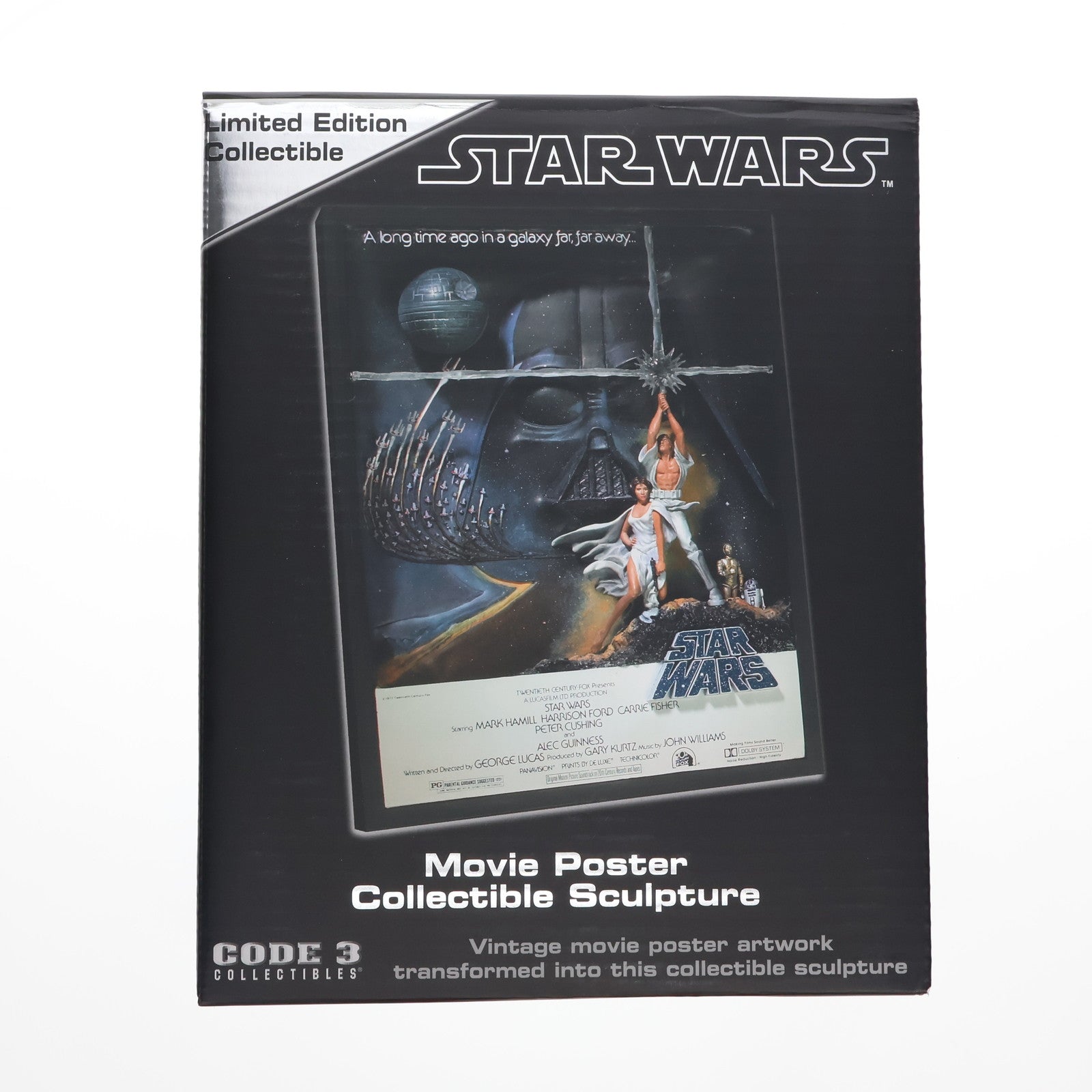【中古即納】[FIG] STAR WARS(スター・ウォーズ) エピソード4/新たなる希望 立体ポスター 完成品 フィギュア(17017) CODE3(20051231)