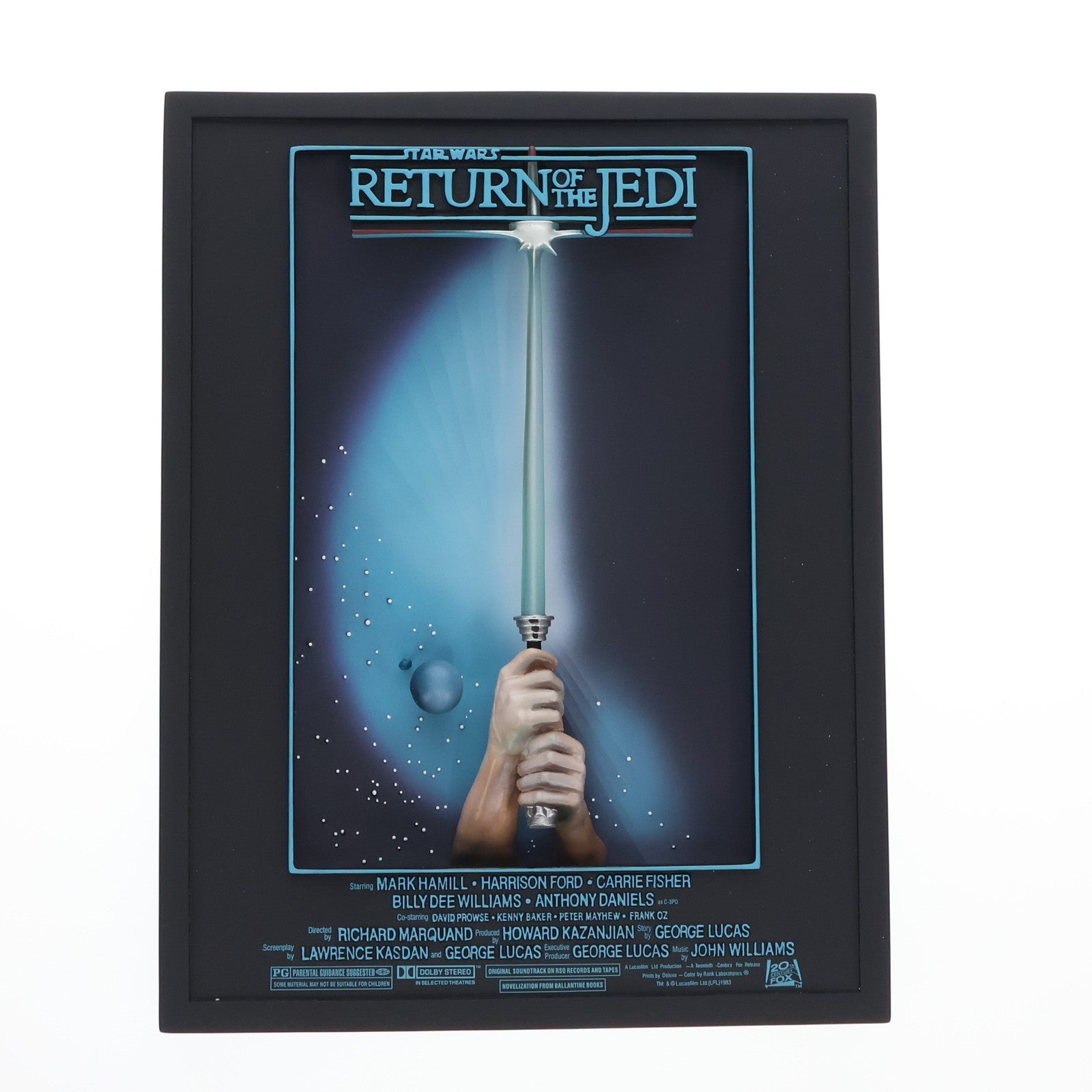 【中古即納】[FIG] STAR WARS(スター・ウォーズ) エピソード6/ジェダイの帰還 立体ポスター 完成品 フィギュア(17020) CODE3(20051231)