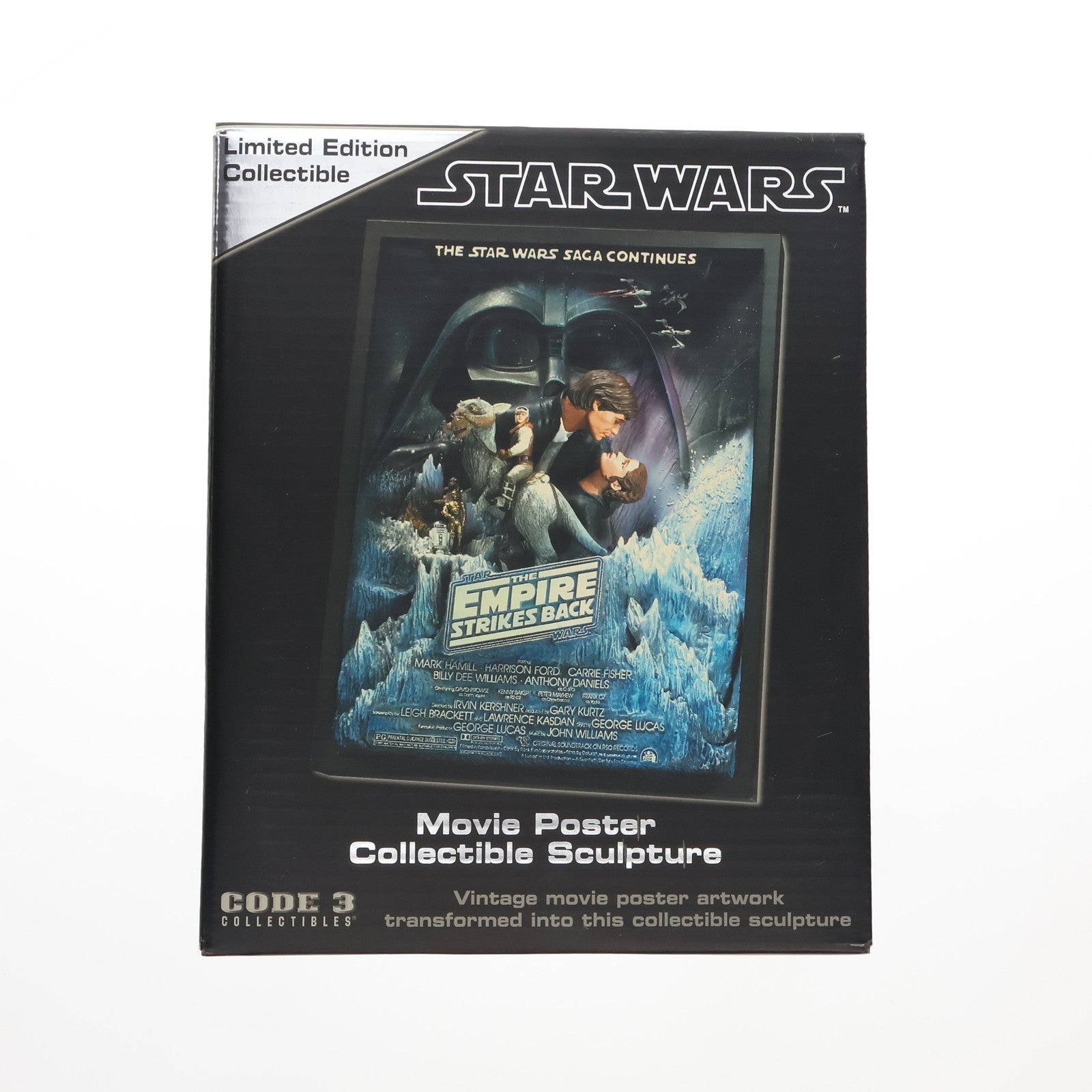 【中古即納】[FIG] STAR WARS(スター・ウォーズ) エピソード5/帝国の逆襲 立体ポスター 完成品 フィギュア(17019) CODE3(20051231)