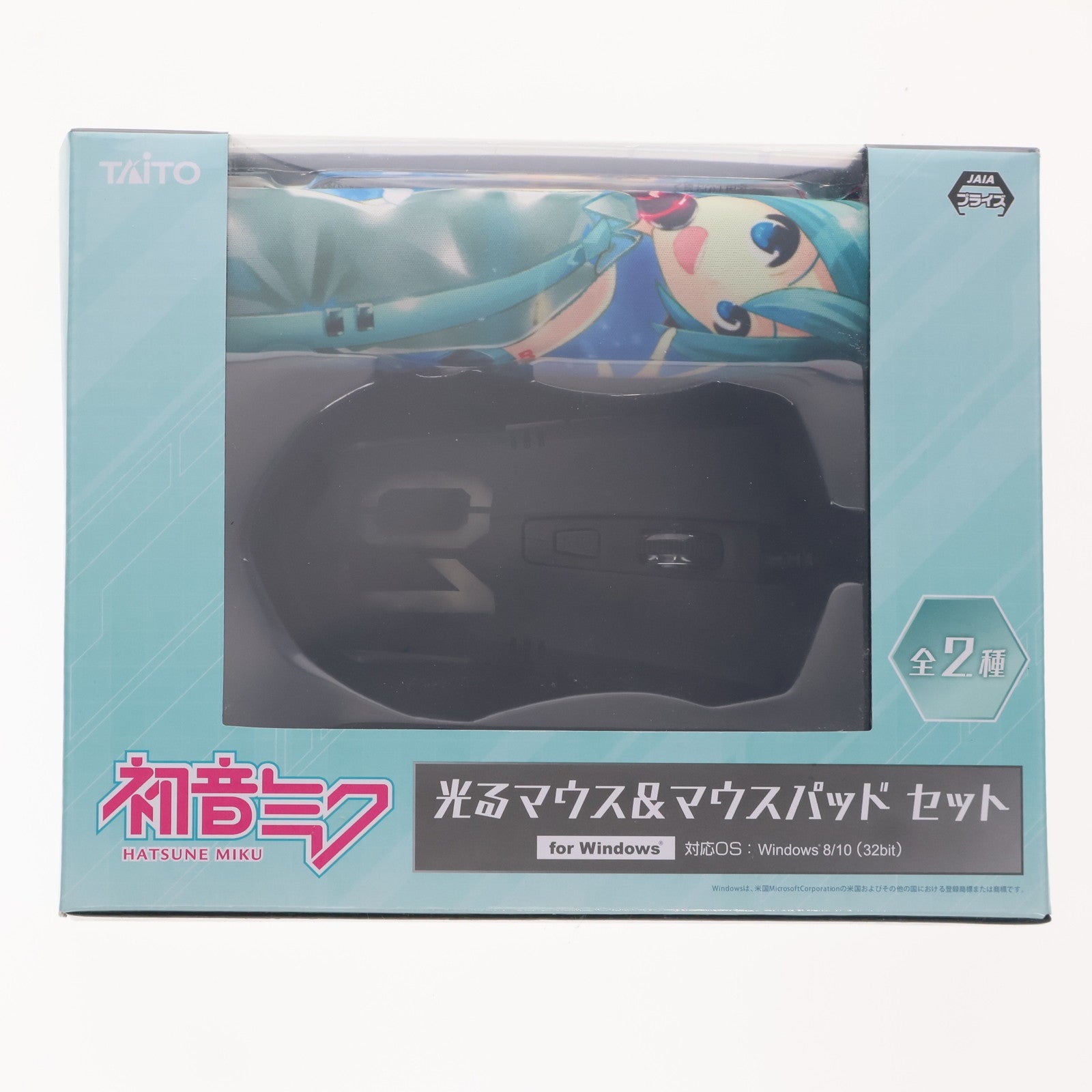 【中古即納】[GDS] 初音ミク 光るマウス&マウスパッドセット キャラクター・ボーカル・シリーズ01 初音ミク プライズ(451130300) タイトー(20190520)