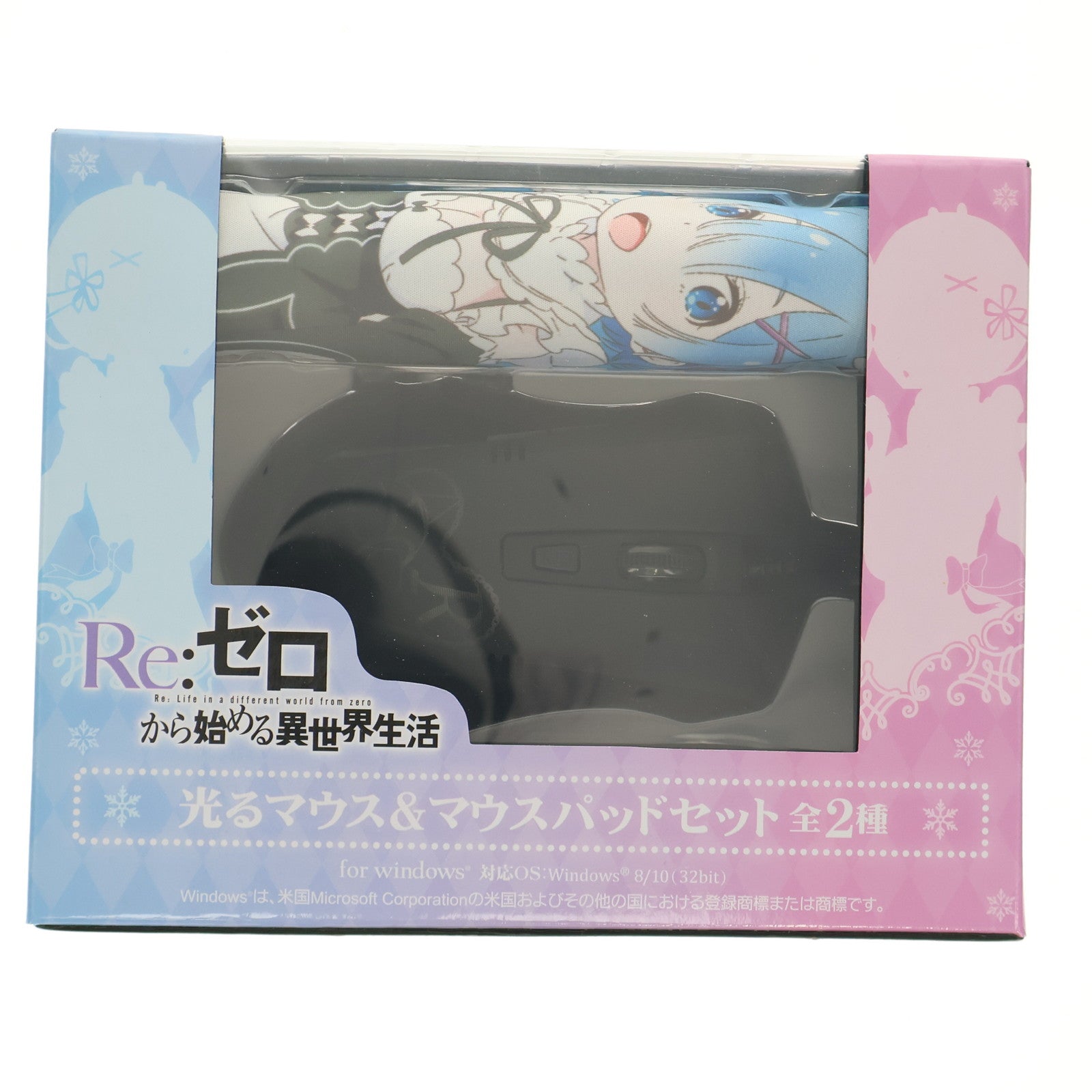 【中古即納】[GDS] レム 光るマウス&マウスパッドセット Re:ゼロから始める異世界生活 Memory Snow プライズ(451158200) タイトー(20190920)