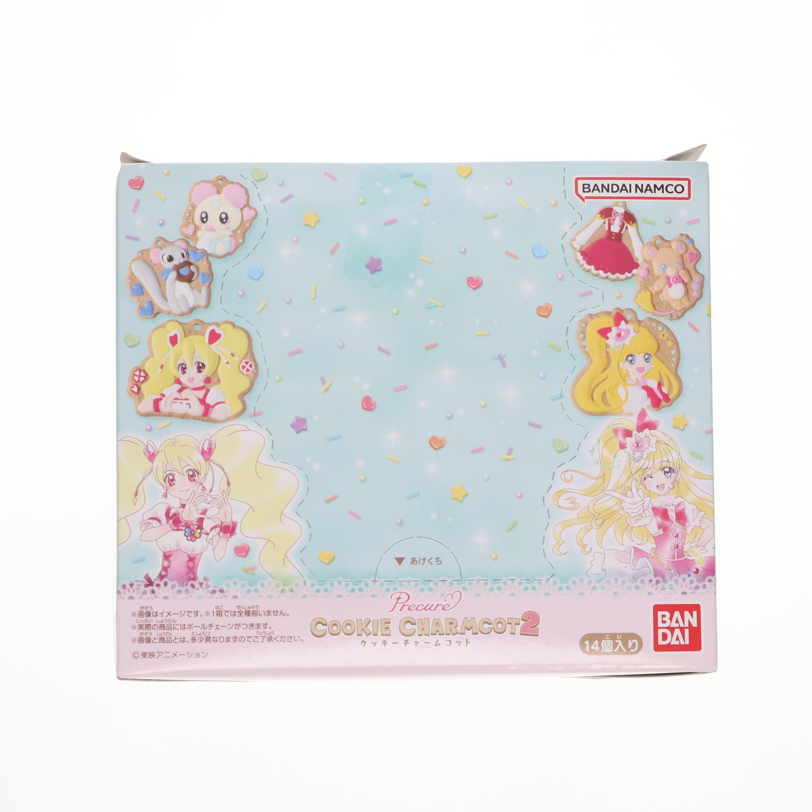 【中古即納】[GDS] (BOX)(食玩) プリキュアクッキーチャームコット2 キーホルダー(14個) バンダイ(20250310)