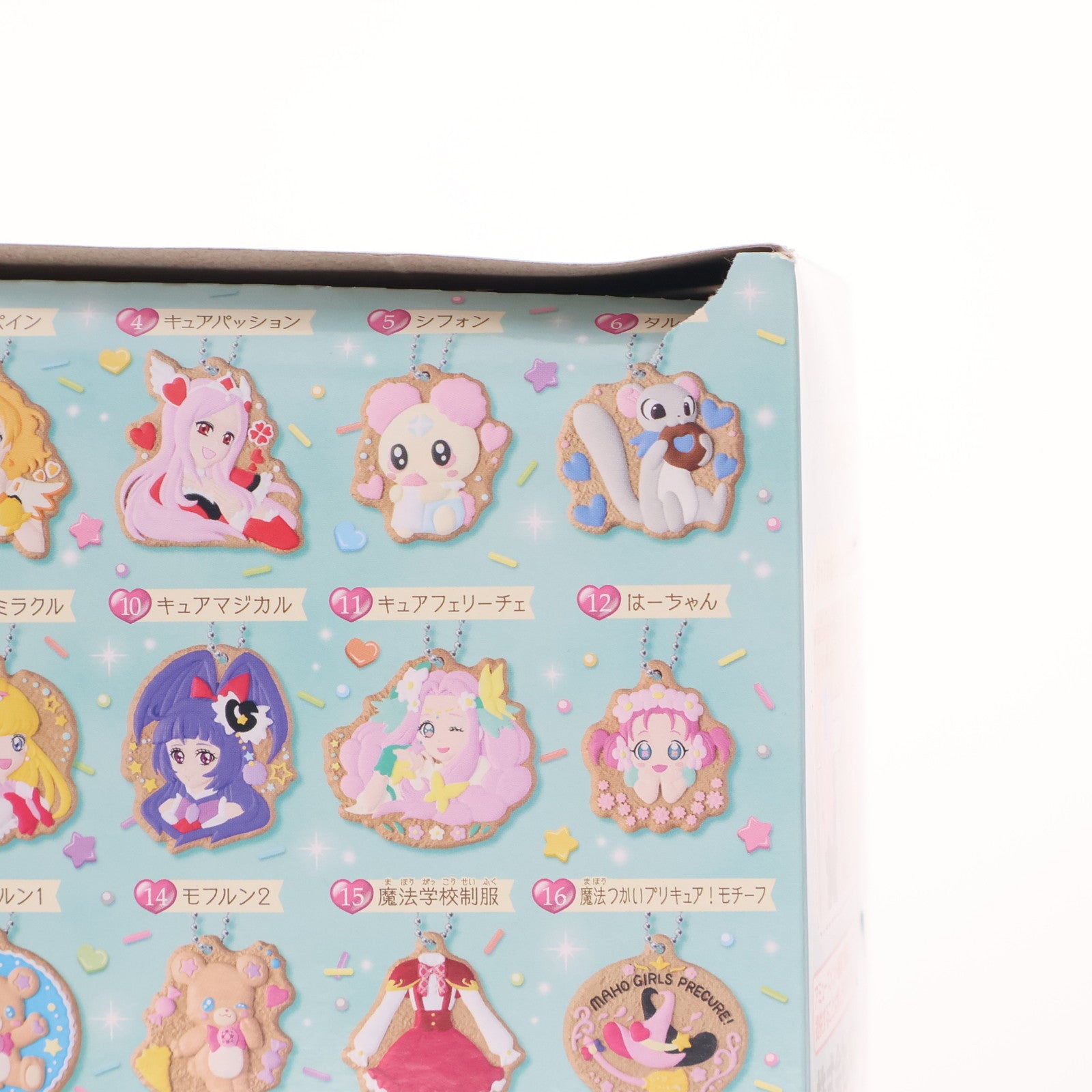 【中古即納】[GDS] (BOX)(食玩) プリキュアクッキーチャームコット2 キーホルダー(14個) バンダイ(20250310)