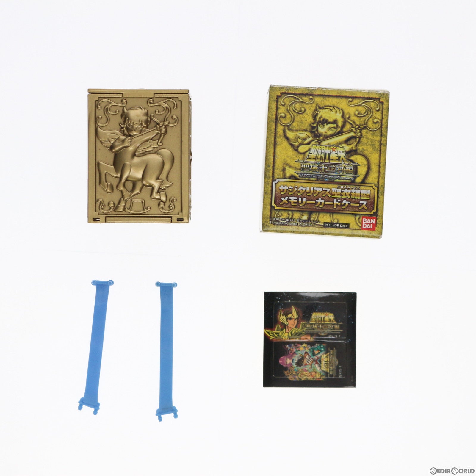 【中古即納】[GDS] (特典単品) サジタリアス聖衣箱型メモリーカードケース PS2ソフト 聖闘士星矢 聖域十二宮編 予約特典 バンダイ(20050407)