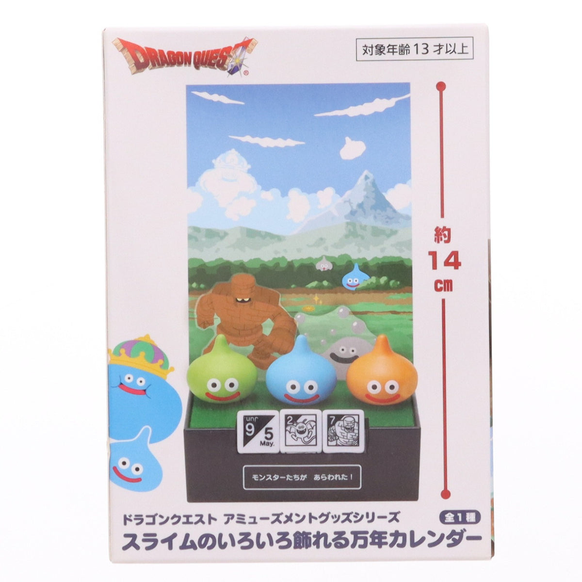 【中古即納】[GDS] スライム AM スライムのいろいろ飾れる万年カレンダー ドラゴンクエスト プライズ(451549600) タイトー(20230131)