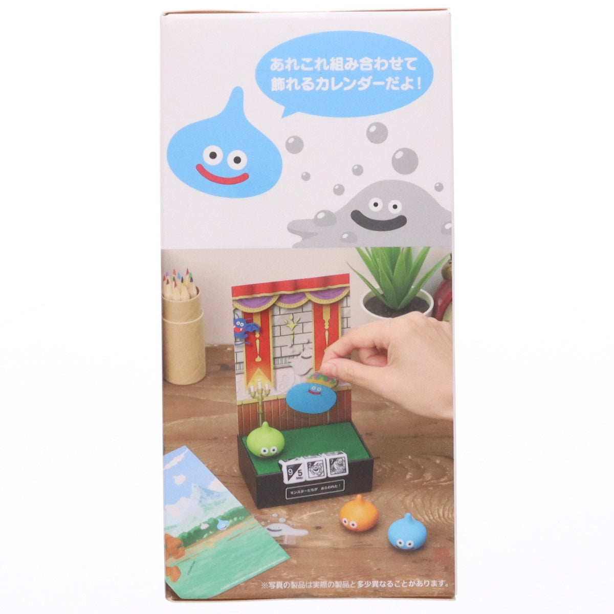 【中古即納】[GDS] スライム AM スライムのいろいろ飾れる万年カレンダー ドラゴンクエスト プライズ(451549600) タイトー(20230131)
