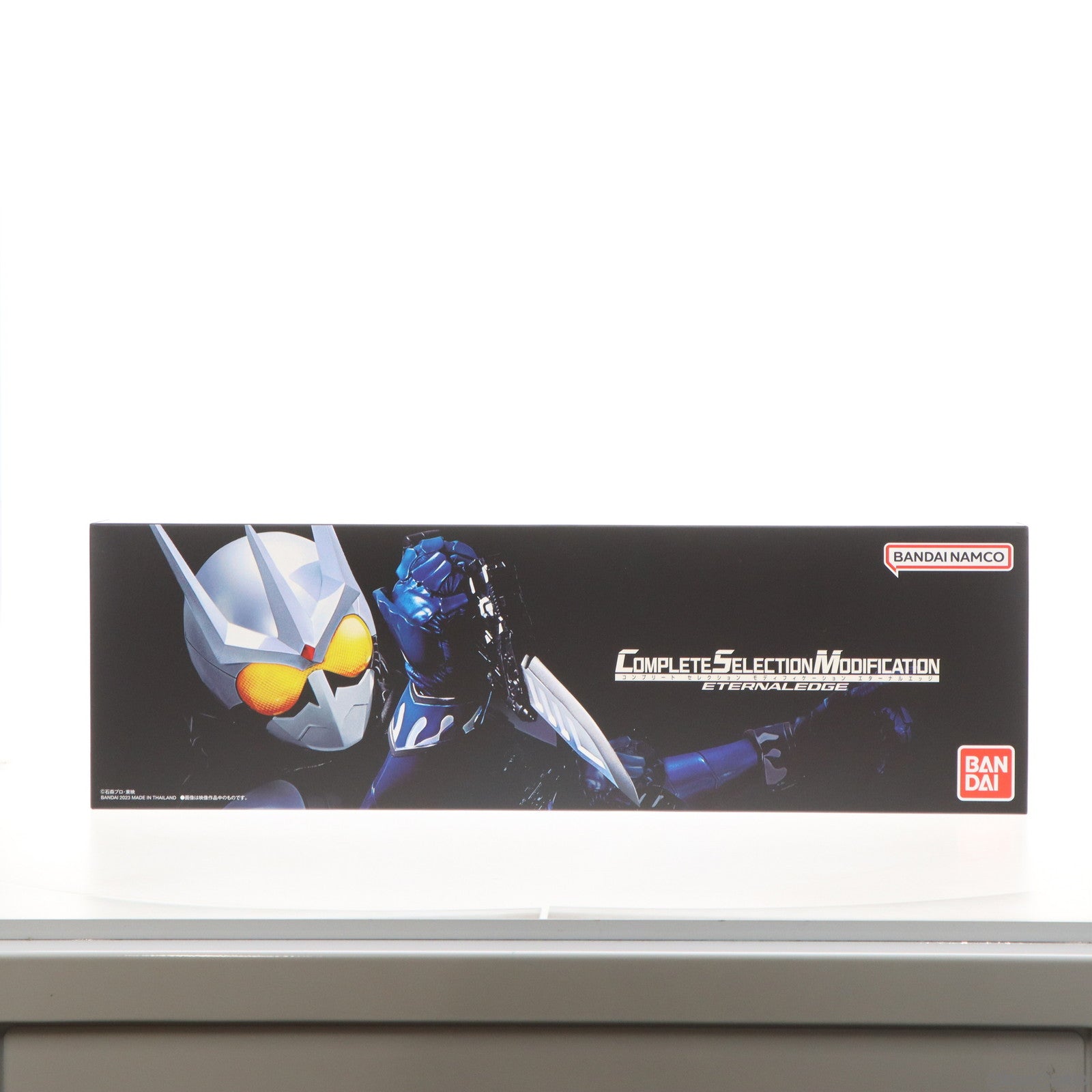 【中古即納】[TOY] プレミアムバンダイ限定 コンプリートセレクションモディフィケーション CSMエターナルエッジ 仮面ライダーW(ダブル) 完成トイ バンダイ(20230331)