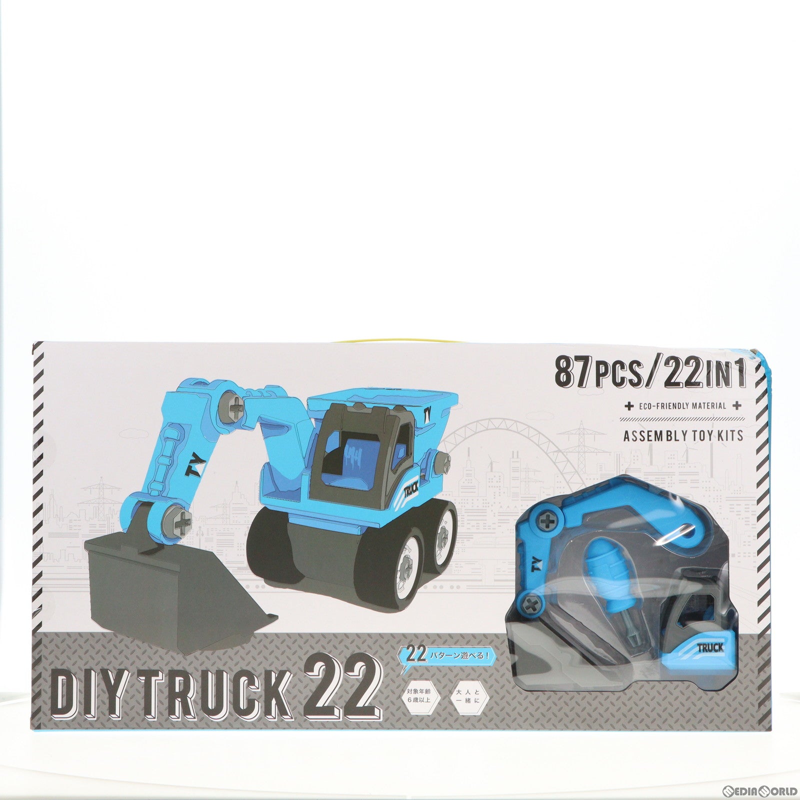 【中古即納】[TOY] DIY TRUCK22(ディーアイワイ トラック トゥエンティーツー) 知育玩具 マグネット(20211231)