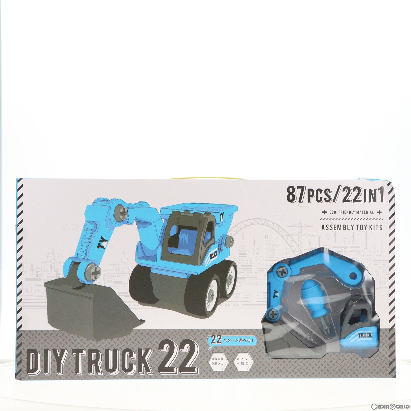 【中古即納】[TOY] DIY TRUCK22(ディーアイワイ トラック トゥエンティーツー) 知育玩具 マグネット(20211231)