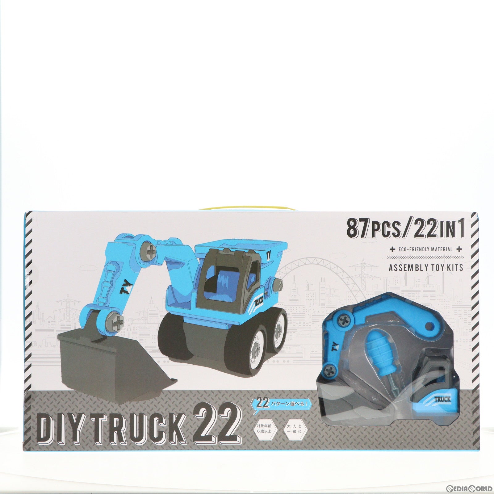 【中古即納】[TOY] DIY TRUCK22(ディーアイワイ トラック トゥエンティーツー) 知育玩具 マグネット(20211231)