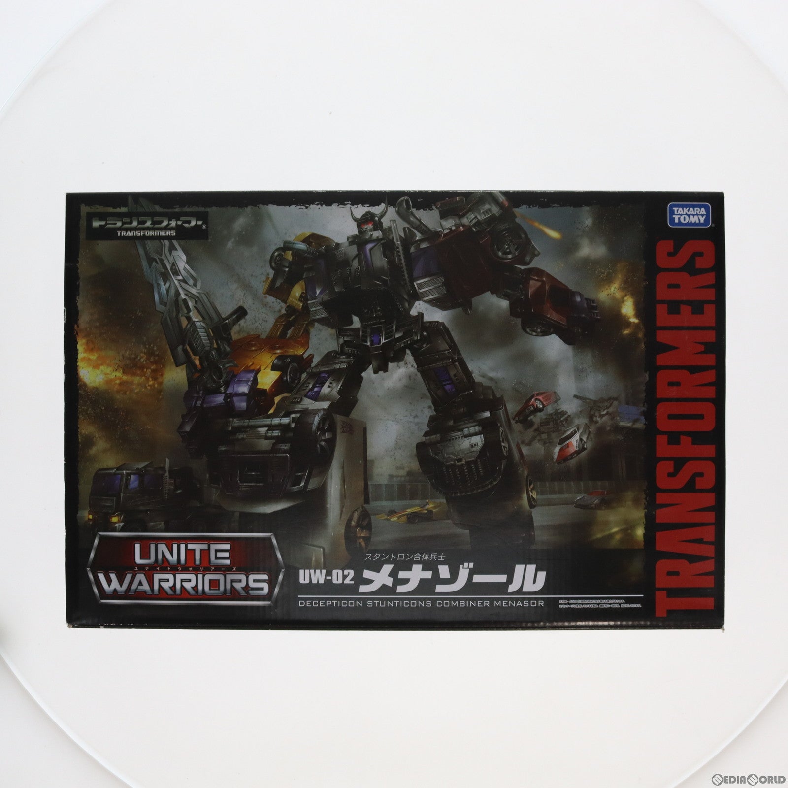 【中古即納】[TOY] トランスフォーマー ユナイトウォリアーズ UW-02 メナゾール 完成トイ タカラトミー(20150822)
