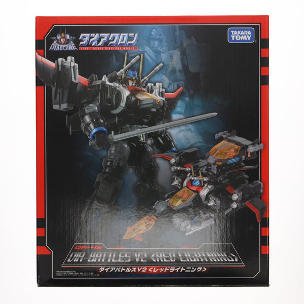 【中古即納】[TOY]ダイアクロン DA-45 ダイアバトルスV2(レッドライトニング) 完成トイ タカラトミー(20191225)