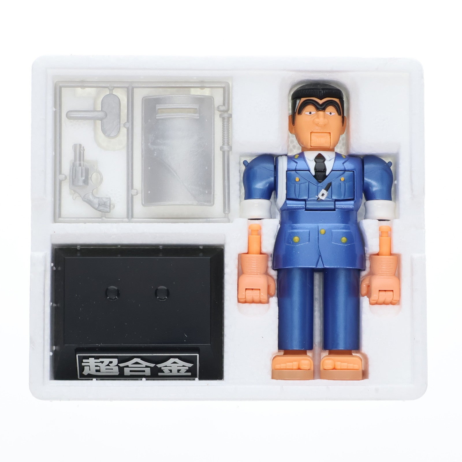 【中古即納】[TOY] 超合金 GD-02 両津勘吉(りょうつかんきち) こちら葛飾区亀有公園前派出所 完成トイ バンダイ(19961231)