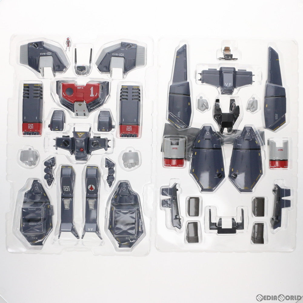 中古即納】[TOY]魂ウェブ商店限定 DX超合金 VF-1J対応アーマードパーツセット 超時空要塞マクロス 完成トイ バンプレスト