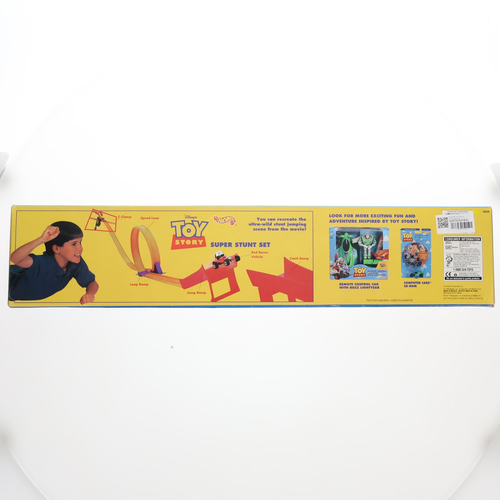 【中古即納】[MDL] Hot Wheels(ホットウィール) スーパースタントセット トイ・ストーリー 完成品 ミニカー(16539) マテル(19961231)