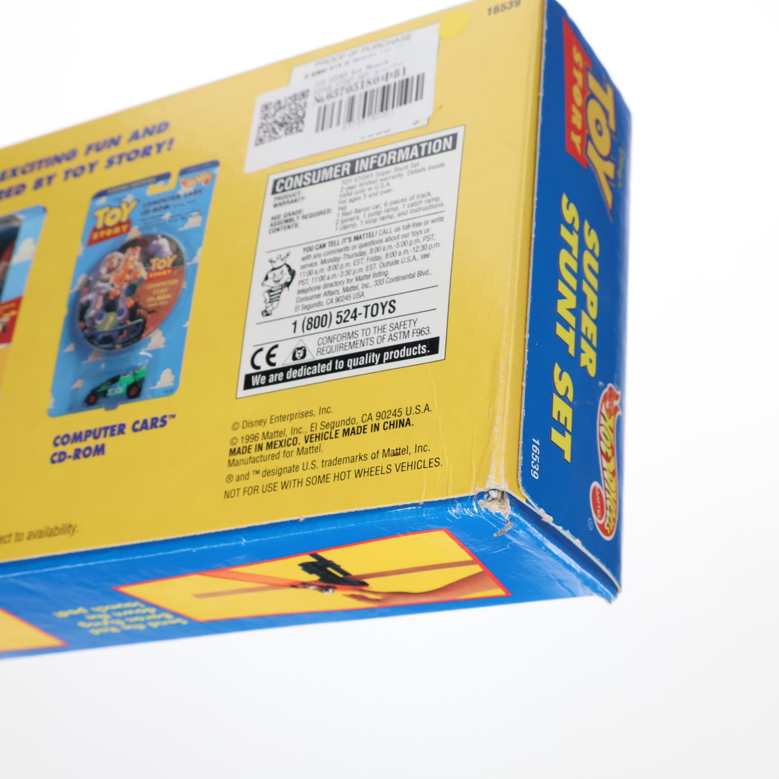 【中古即納】[MDL] Hot Wheels(ホットウィール) スーパースタントセット トイ・ストーリー 完成品 ミニカー(16539) マテル(19961231)