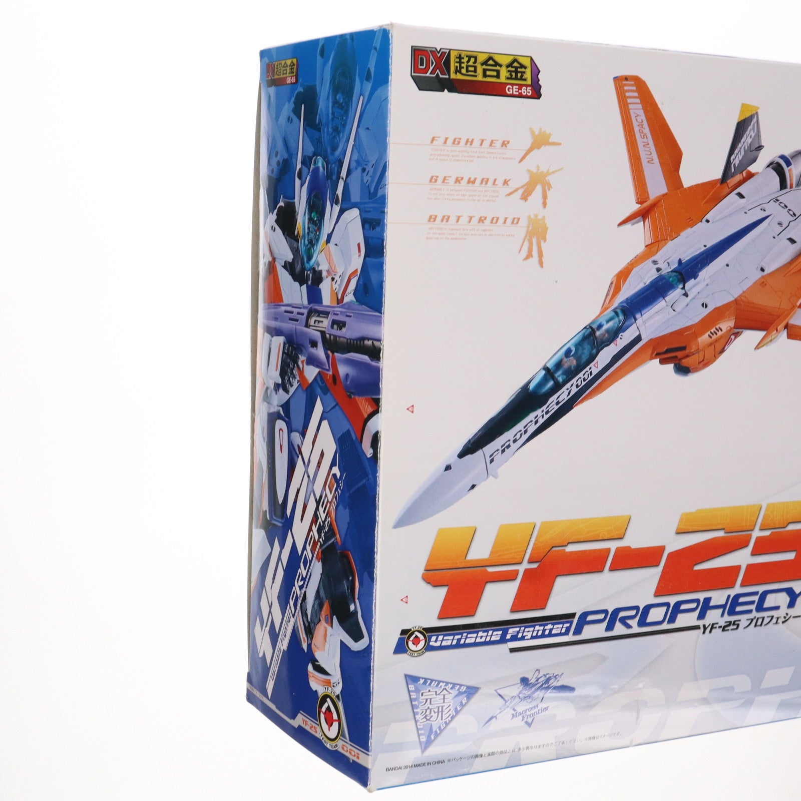 中古即納】[TOY]DX超合金 YF-25 プロフェシー 劇場版マクロスF(フロンティア) 虚空歌姫～イツワリノウタヒメ～ 完成トイ バンダイ