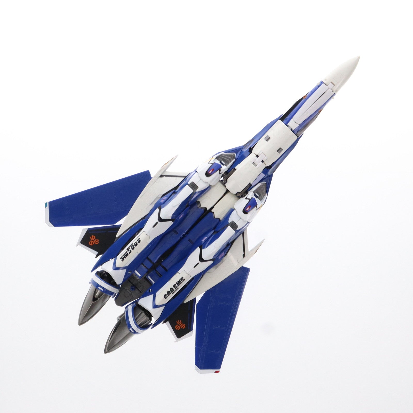 【中古即納】[TOY]DX超合金 VF-25G メサイアバルキリー(ミハエル・ブラン機) リニューアルVer. 劇場版マクロスF(フロンティア) 恋離飛翼～サヨナラノツバサ～ 完成トイ バンダイ(20120929)