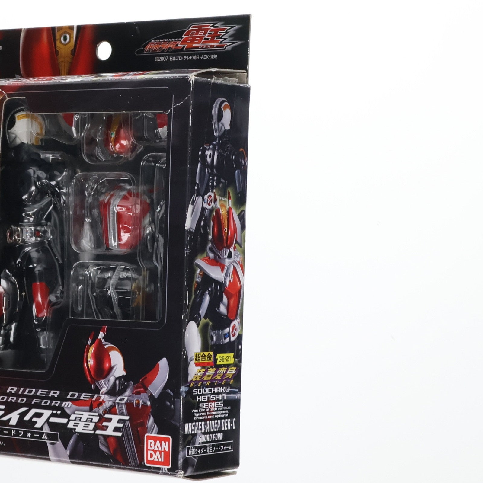 【中古即納】[TOY] 超合金 GE-21 装着変身 仮面ライダー電王 ソードフォーム 完成トイ バンダイ(20070329)