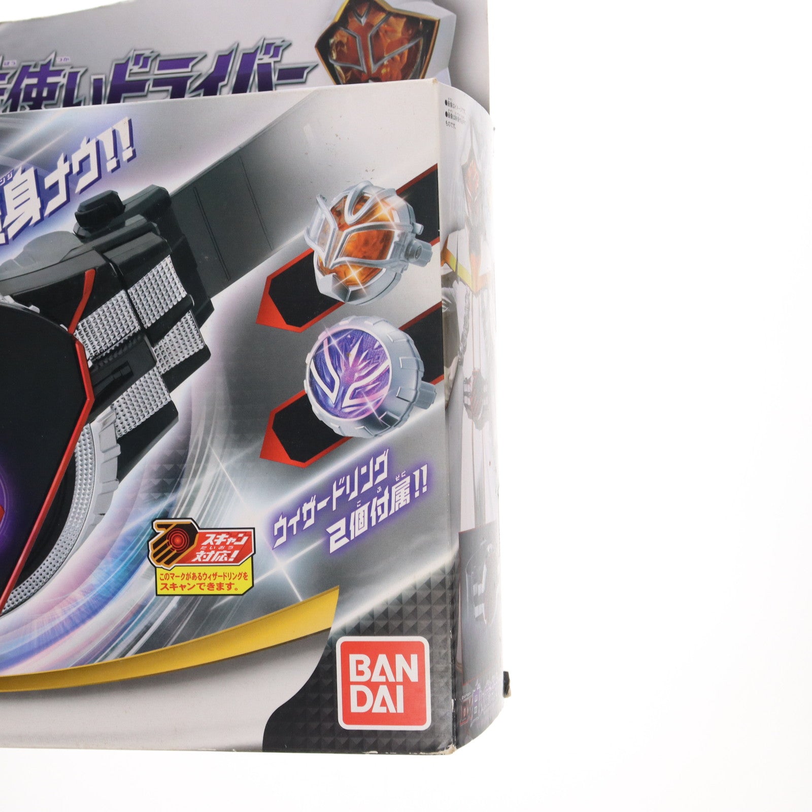 【中古即納】[TOY] 変身ベルト DX白い魔法使いドライバー 仮面ライダーウィザード 完成トイ バンダイ(20130518)